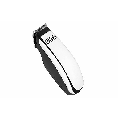Машинка для стрижки животных WAHL Pocket Pro Deluxe, ААx2, в комплекте, насадок-2, сталь, черно-серебристый