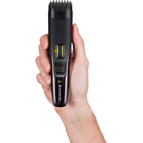 Триммер Remington Style Series, для бороды и усов, акум., роторный мотор, титан.напил., черно-серый