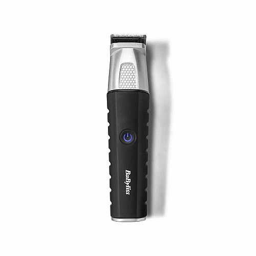 Набор для стрижки Babyliss Lithium Power, для бороды, усов, головы, носа и тела, акум., вибрационный мотор, насадок-10, сталь, черный