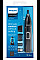 Триммер Philips Series 5000, для бороды, усов, окантовки, брови, носа и ушей, 1хАА, насадок-4, чехол, сталь, черный