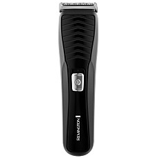 Машинка для стрижки Remington Pro Power Precision Steel, мережа+акум., роторний мотор, насадок-2, сталь, чорний