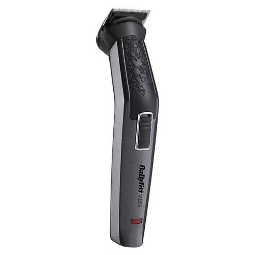 Набор для стрижки Babyliss, для бороды, усов, головы, носа и тела, акум., вибрационный мотор, насадок-9, сталь, серый