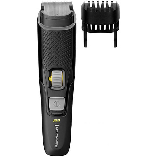 Триммер Remington Style Series, для бороды и усов, АААх2, роторный мотор, чехол, сталь, черный