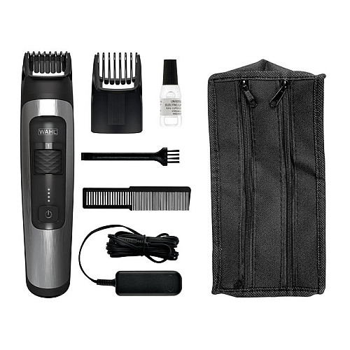 Триммер Wahl Aqua Trim, акум., роторный мотор, насадок-1, чехол, расческа, сталь, черный