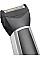 Набір для стрижки Babyliss, для бороди, вусів, голови, носа і тіла, акум., вібраційний мотор, насадок-8, чохол, сталь, сірий