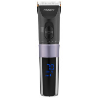 Машинка для стрижки  ARDESTO HC-Y40-DBS, мережа+акум., насадок-4, титан. напил + кераміка, чорний