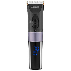 Машинка для стрижки  ARDESTO HC-Y40-DBS, мережа+акум., насадок-4, титан. напил + кераміка, чорний