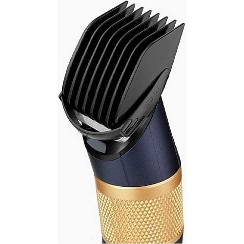 Машинка для стриження  Babyliss, мережа+акум., вібраційний мотор, насадок-8, кейс, титан.напил., синій