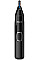 Триммер Philips Series 5000, для бороды, усов, окантовки, брови, носа и ушей, 1хАА, насадок-4, чехол, сталь, черный
