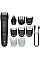 Триммер Philips All-in-One Trimmer 3000 Series, для лица, головы, тела, акум., насадок-9, сталь, черный