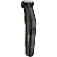Набор для стрижки Babyliss, для бороды, усов, головы, носа и тела, акум., вибрационный мотор, насадок-10, сталь, черный.