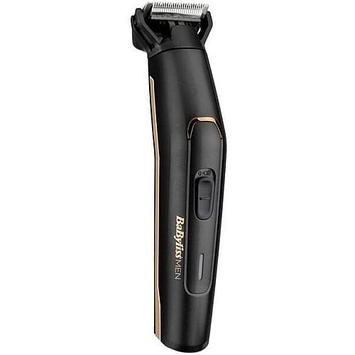 Набор для стрижки Babyliss, для бороды, усов, головы, носа и тела, акум., вибрационный мотор, насадок-10, сталь, черный.