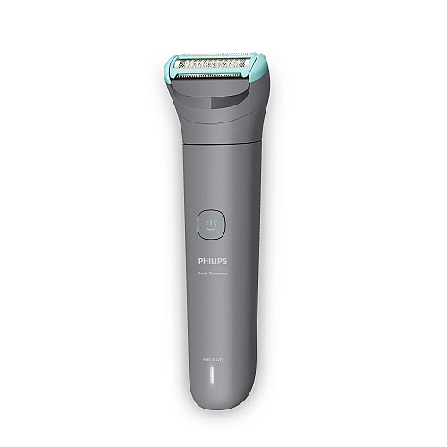 Тример Philips Series 3000, для тіла, акум., насадок-2, сталь, сірий