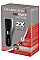 Машинка для стрижки Remington Pro Power Precision Steel, мережа+акум., роторний мотор, насадок-2, сталь, чорний