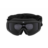 Маска тактична, захисна 2E Hawk WS Black Anti-fog, 3-х шаровий ущільнювач, сумка, 3 лінзи