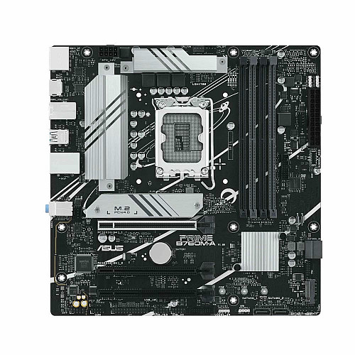 Материнская плата ASUS PRIME B760M-A-CSM s1700 B760 4xDDR5 M.2 HDMI DP mATX CSM