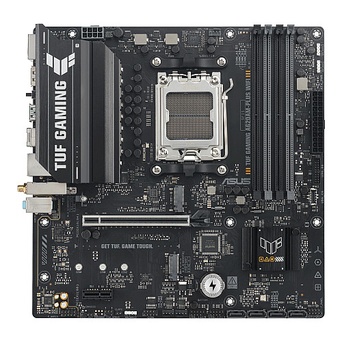 Материнcька плата ASUS TUF GAMING A620AM-PLUS WIFI sAM5 A620 4xDDR5 HDMI DP Wi-Fi BT mATX