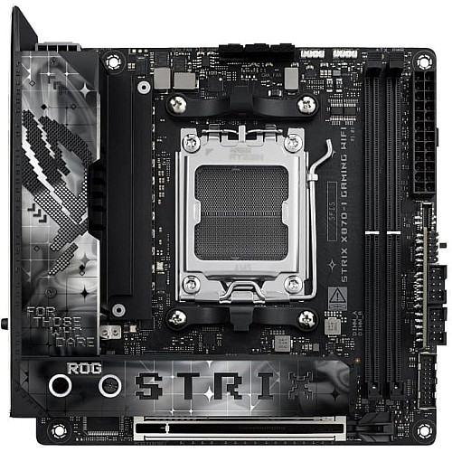 Материнская плата ASUS ROG STRIX X870-I GAMING WIFI sAM5 X870 2xDDR5 M.2 HDMI Wi-Fi BT mITX