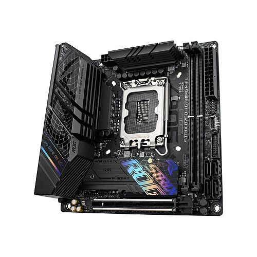 Материнская плата ASUS ROG STRIX B760-I GAMING WIFI s1700 B760 2xDDR5 M.2 HDMI DP Wi-Fi BT mITX