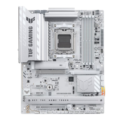 Материнcька плата ASUS TUF GAMING B850-PRO WIFI7 W NEO sAM5 B850 2xDDR5 M.2 HDMI DP Wi-Fi BT ATX білий