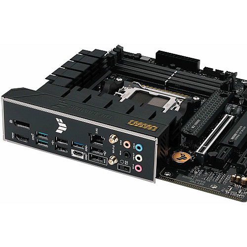 Материнская плата ASUS TUF GAMING B650M-PLUS WIFI sAM5 B650 4xDDR5 M.2 HDMI DP Wi-Fi BT mATX