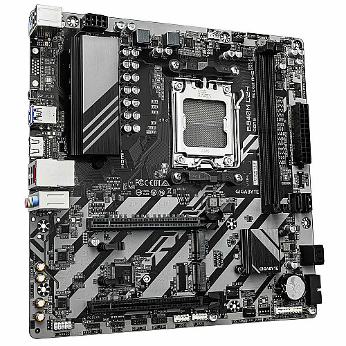 Материнская плата GIGABYTE B840M D2H sAM5 B840 2xDDR5 M.2 HDMI mATX