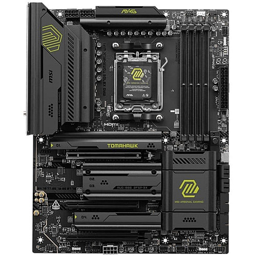 Материнская плата MSI MAG X870E TOMAHAWK WIFI sAM5 X870E 4xDDR5 M.2 HDMI Wi-Fi BT ATX