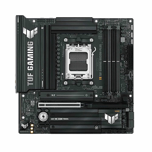 Материнская плата ASUS TUF GAMING B850M-PLUS sAM5 B850 4xDDR5 M.2 HDMI DP mATX