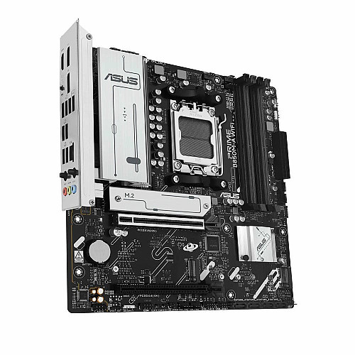 Материнская плата ASUS PRIME B850M-A WIFI sAM5 B850 4xDDR5 M.2 HDMI DP Wi-Fi BT mATX