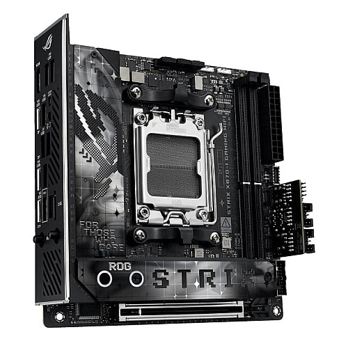 Материнская плата ASUS ROG STRIX X870-I GAMING WIFI sAM5 X870 2xDDR5 M.2 HDMI Wi-Fi BT mITX