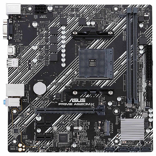 Материнcька плата ASUS PRIME A520M-K sAM4 A520 2xDDR4 HDMI D-Sub mATX