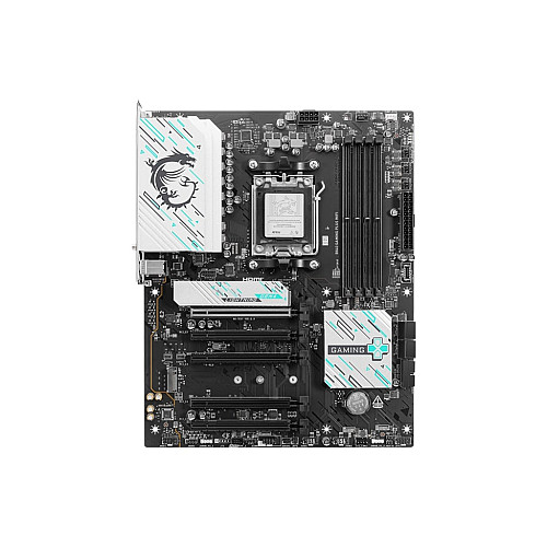 Материнcька плата MSI B840 GAMING PLUS WIFI sAM5 B840 4xDDR5 M.2 HDMI Wi-Fi BT ATX
