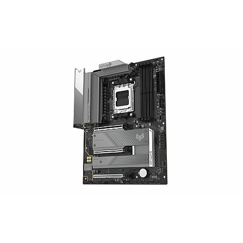 Материнская плата SAPPHIRE NITRO+ B850A WIFI7 sAM5 B850 4xDDR5 M.2 HDMI DP Wi-Fi BT ATX