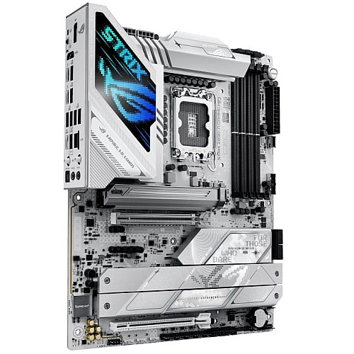 Материнская плата ASUS ROG STRIX Z890-A GAMING WIFI s1851 Z890 4xDDR5 M.2 DP HDMI Wi-Fi BT ATX белый