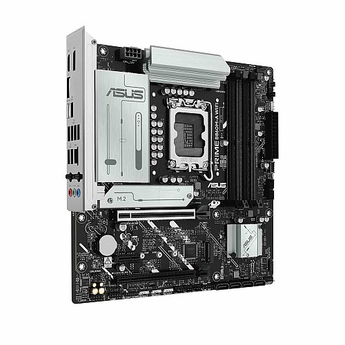 Материнская плата ASUS PRIME B860M-A WIFI s1851 B860 4xDDR5 M.2 DP HDMI Wi-Fi BT mATX