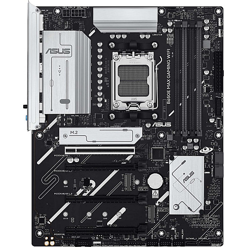 Материнcька плата ASUS B650E MAX GAMING WIFI sAM5 B650 4xDDR5 M.2 HDMI DP Wi-Fi BT ATX
