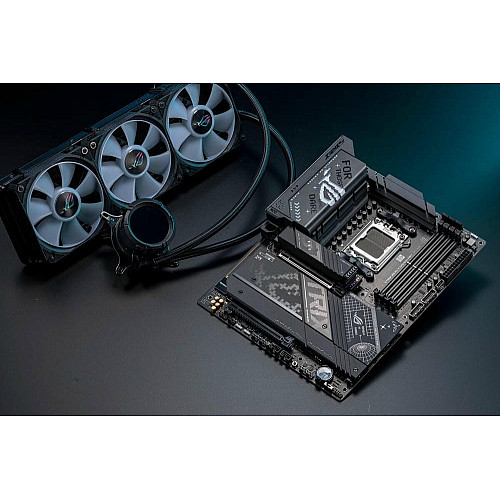 Материнская плата ASUS ROG STRIX X870-F GAMING WIFI sAM5 X870 4xDDR5 M.2 HDMI DP Wi-Fi BT ATX