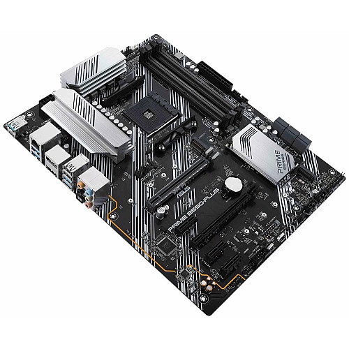 Материнская плата ASUS PRIME B550-PLUS sAM4 B550 4xDDR4 M.2 HDMI DP ATX