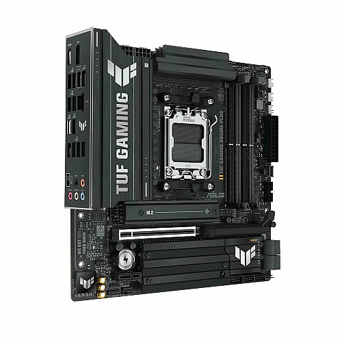 Материнская плата ASUS TUF GAMING B850M-PLUS sAM5 B850 4xDDR5 M.2 HDMI DP mATX
