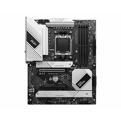 Материнская плата MSI PRO B650 WIFI sAM5 B650 4xDDR5 M.2 HDMI DP Wi-Fi BT ATX