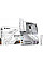 Материнская плата GIGABYTE B850 A ELITE WF7 ICE sAM5 B850 4xDDR5 M.2 DP Type-C Wi-Fi BT ATX белый