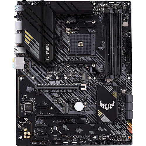 Материнская плата ASUS TUF GAMING B550-PLUS sAM4 B550 4xDDR4 M.2 HDMI DP ATX