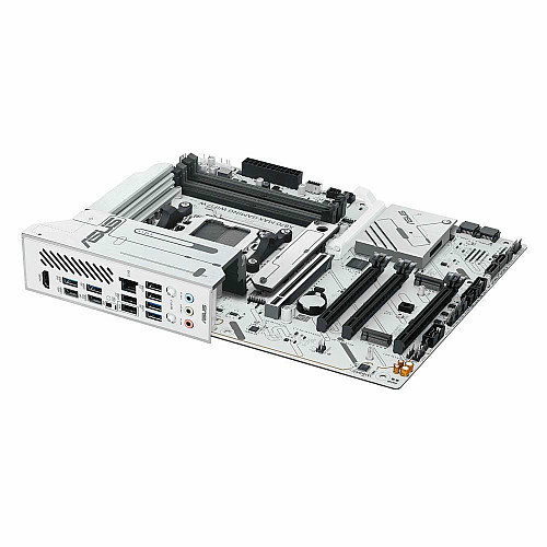 Материнская плата ASUS X870 MAX GAMING WIFI7 W sAM5 X870 4xDDR5 M.2 HDMI USB Type-C Wi-Fi BT ATX белый