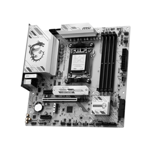 Материнcька плата MSI B850M GAMING PLUS WIFI6E sAM5 B850 4xDDR5 M.2 HDMI DP WiFi BT mATX