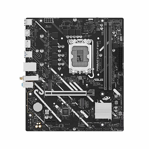 Материнская плата ASUS PRIME B760M-F WIFI s1700 B760 2xDDR5 M.2 HDMI DP Wi-Fi BT mATX