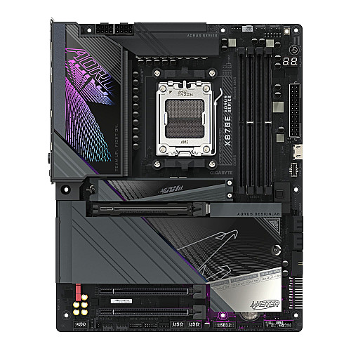 Материнська плата GIGABYTE X870E AORUS MASTER sAM5 X870 4xDDR5 M.2 HDMI Typc-C ATX