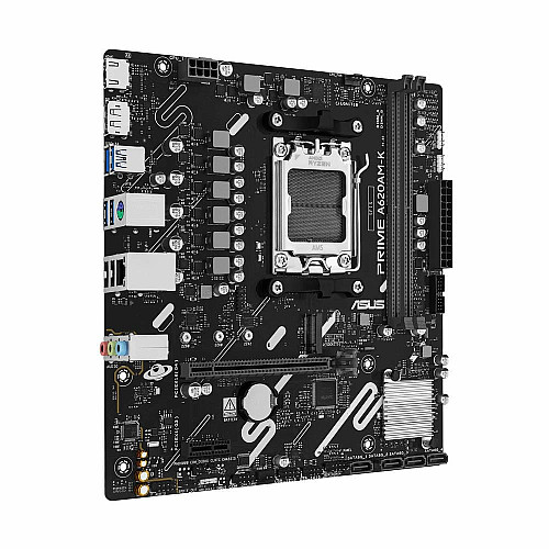 Материнcька плата ASUS PRIME A620AM-K sAM5 A620 2xDDR5 HDMI DP mATX