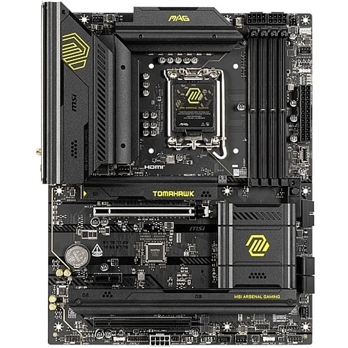 Материнская плата MSI MAG B860 TOMAHAWK WIFI s1851 B860 4xDDR5 M.2 HDMI DP Wi-Fi BT ATX