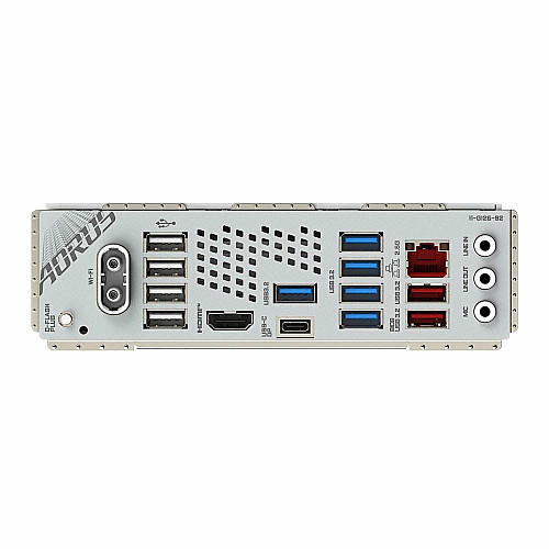 Материнская плата GIGABYTE B650E A STEALTH ICE sAM5 B650 4xDDR5 M.2 Wi-Fi BT HDMI DP ATX белый
