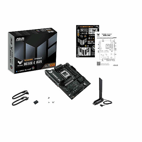 Материнская плата ASUS TUF GAMING B650E-E WIFI sAM5 B650 4xDDR5 M.2 HDMI DP Wi-Fi BT ATX